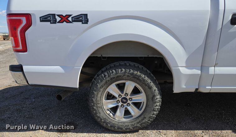 image for item EC3443 2016 Ford F150 SuperCrew pickup truck