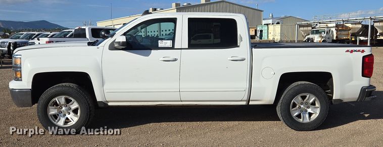 image for item EC3449 2015 Chevrolet Silverado 1500 Crew Cab pickup truck
