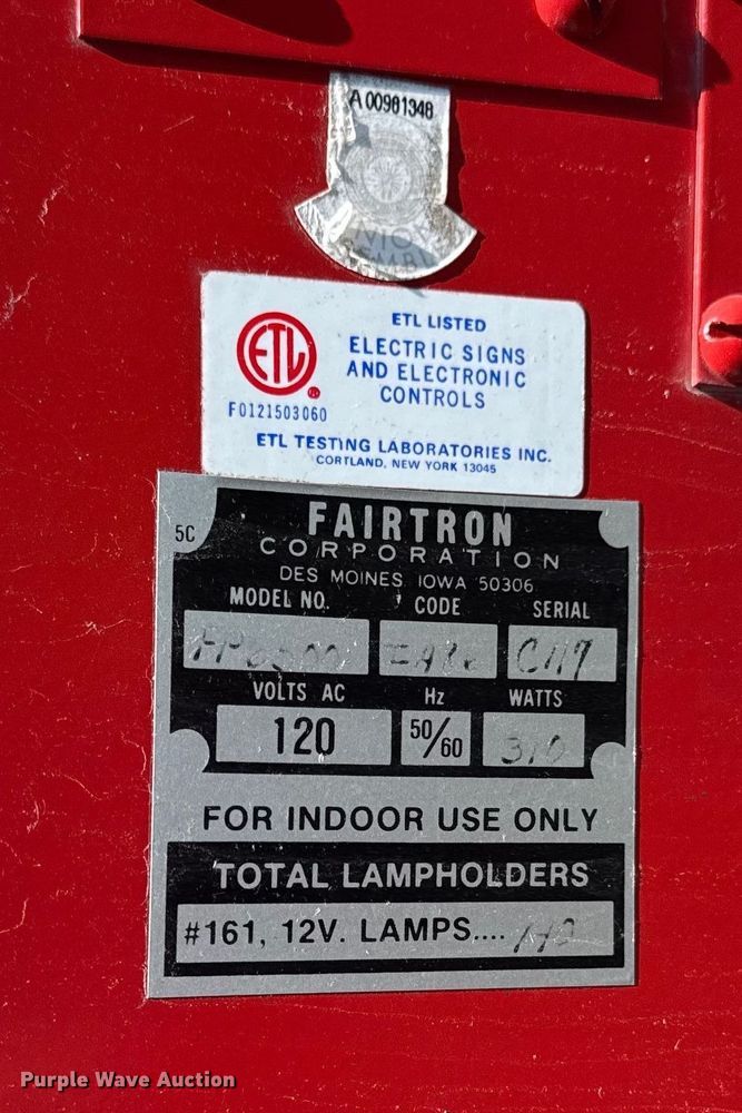 image for item ED4443 (2) Fairtron scoreboards