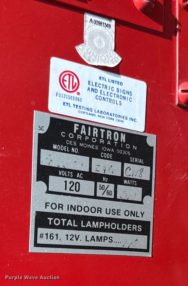 image for item ED4443 (2) Fairtron scoreboards