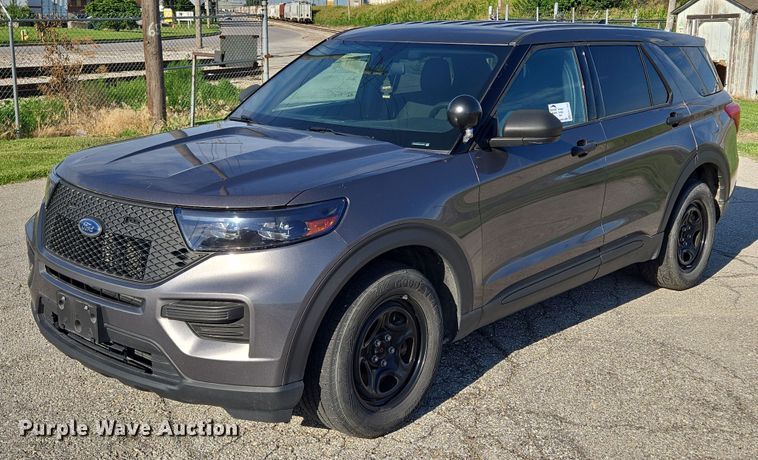 image for item EF1725 2020 Ford Explorer Police Interceptor SUV