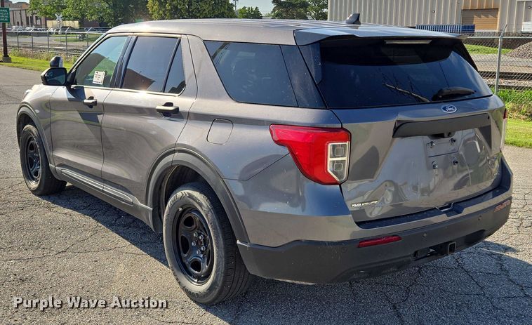 image for item EF1725 2020 Ford Explorer Police Interceptor SUV