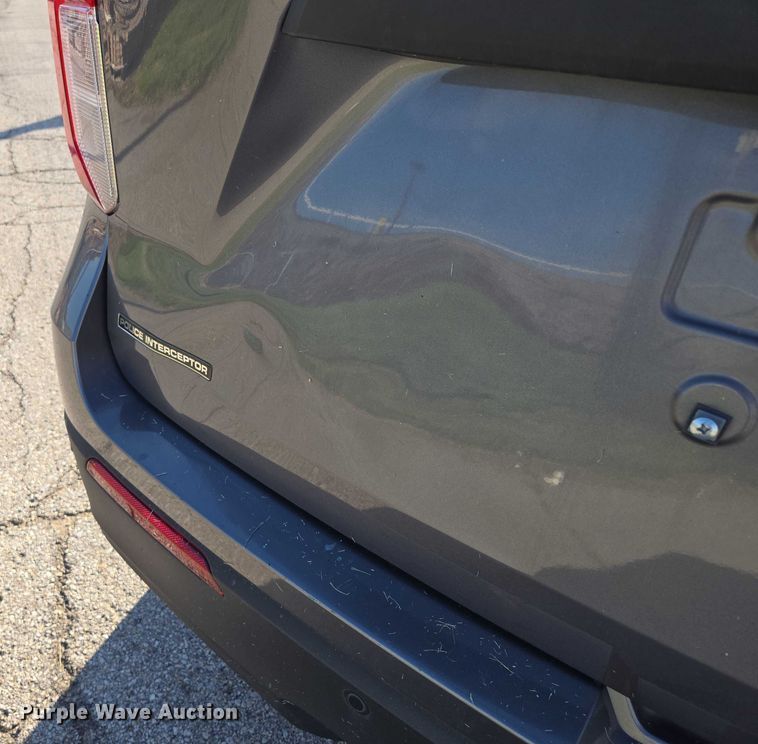 image for item EF1725 2020 Ford Explorer Police Interceptor SUV