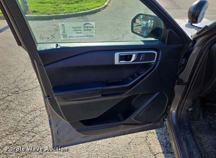 image for item EF1725 2020 Ford Explorer Police Interceptor SUV