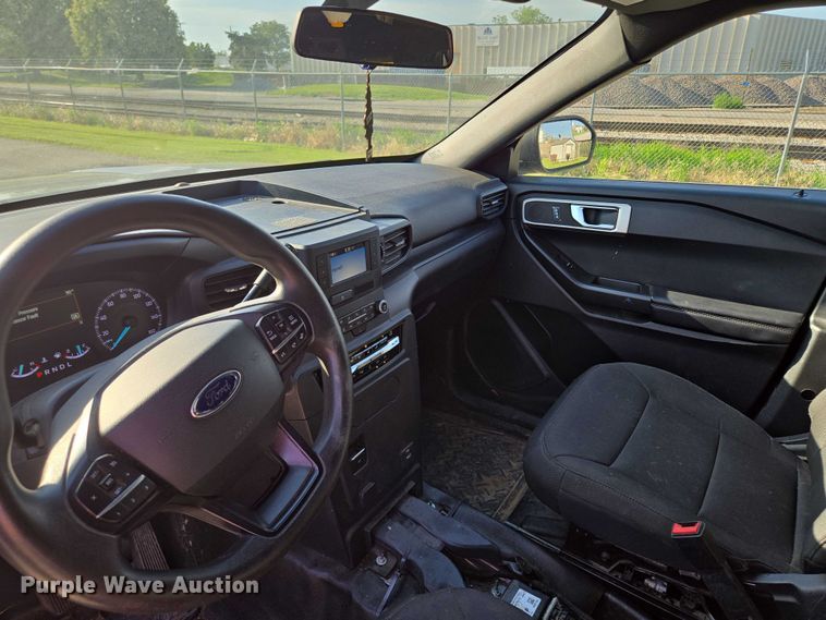 image for item EF1725 2020 Ford Explorer Police Interceptor SUV