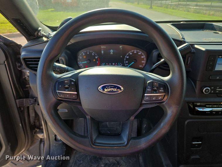 image for item EF1725 2020 Ford Explorer Police Interceptor SUV