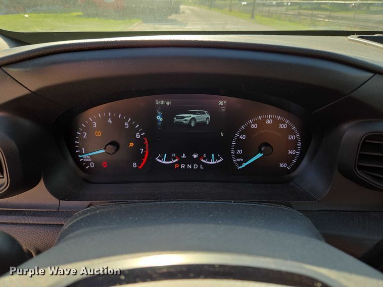 image for item EF1725 2020 Ford Explorer Police Interceptor SUV