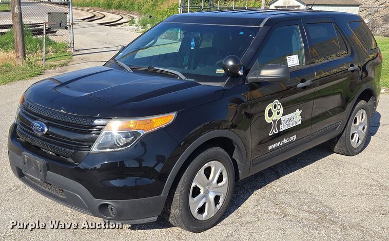 image for item EF1726 2013 Ford Explorer Police Interceptor SUV