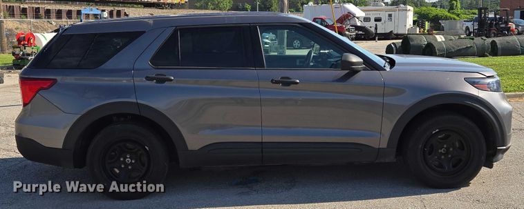 image for item EF1727 2021 Ford Explorer Police Interceptor SUV