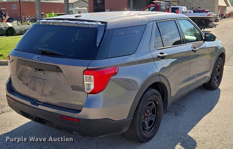image for item EF1727 2021 Ford Explorer Police Interceptor SUV