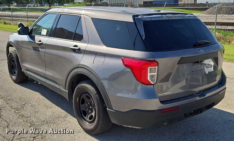 image for item EF1727 2021 Ford Explorer Police Interceptor SUV