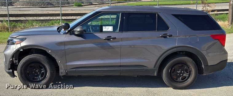image for item EF1727 2021 Ford Explorer Police Interceptor SUV