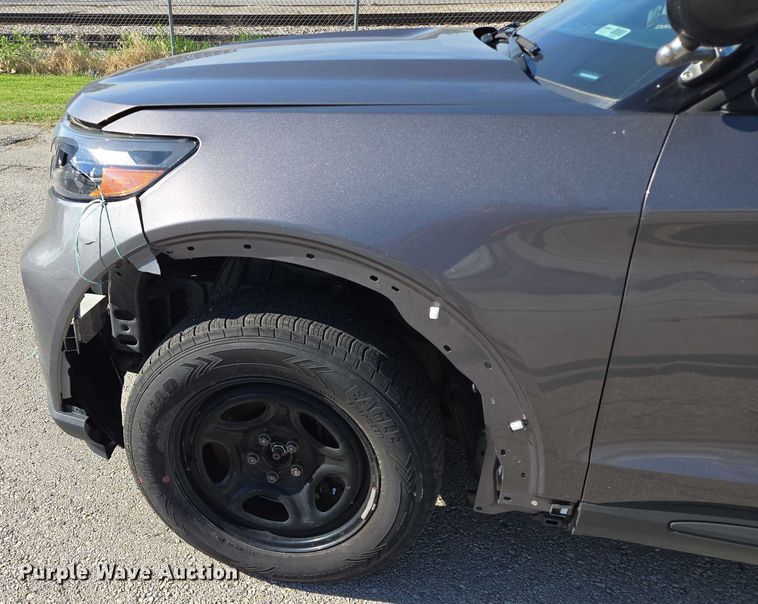 image for item EF1727 2021 Ford Explorer Police Interceptor SUV