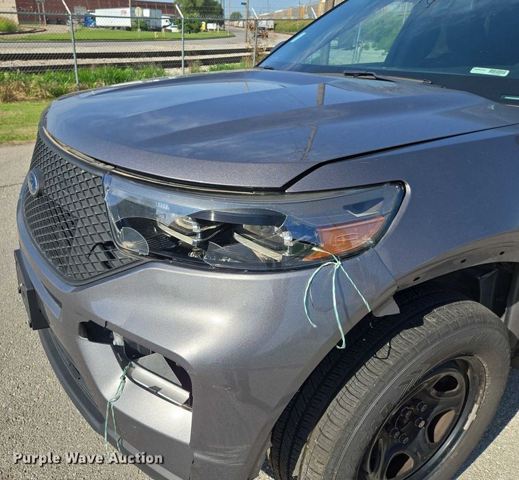 image for item EF1727 2021 Ford Explorer Police Interceptor SUV