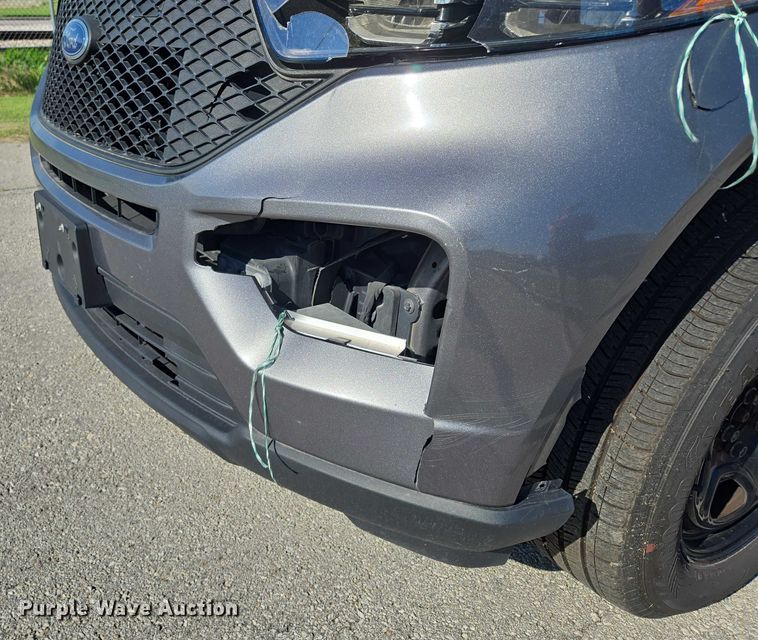 image for item EF1727 2021 Ford Explorer Police Interceptor SUV