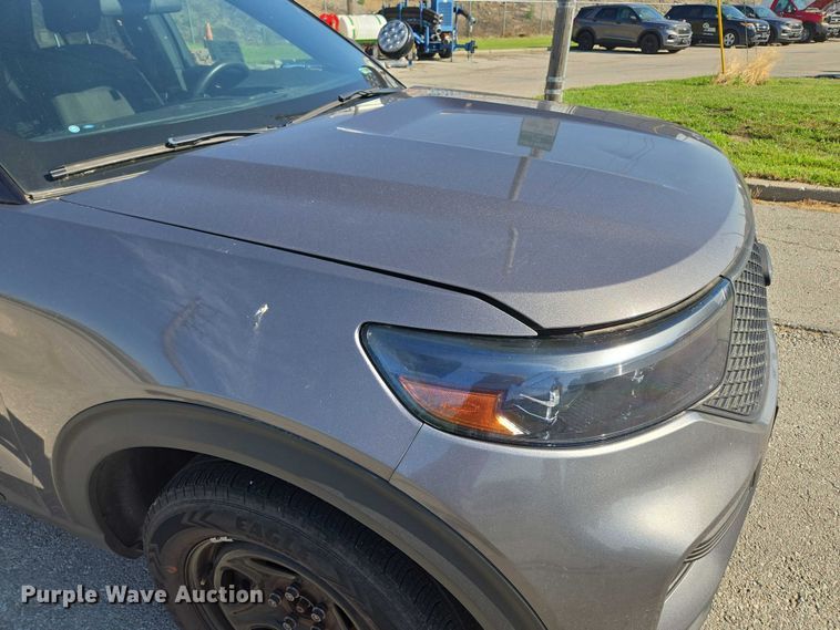 image for item EF1727 2021 Ford Explorer Police Interceptor SUV