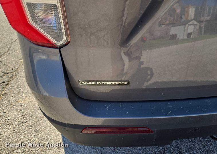 image for item EF1727 2021 Ford Explorer Police Interceptor SUV