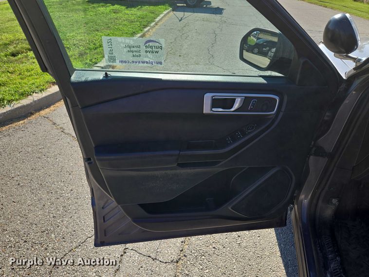 image for item EF1727 2021 Ford Explorer Police Interceptor SUV