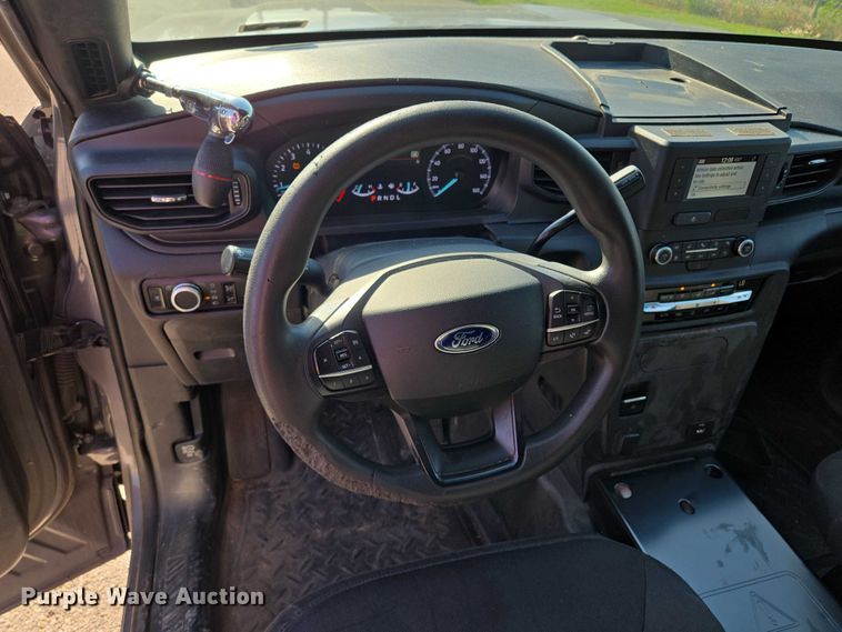 image for item EF1727 2021 Ford Explorer Police Interceptor SUV