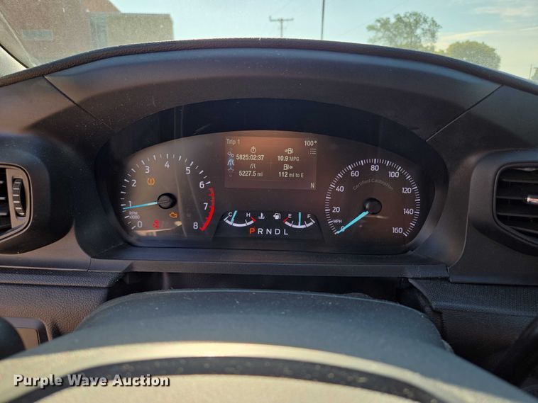 image for item EF1727 2021 Ford Explorer Police Interceptor SUV