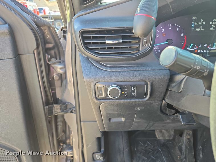 image for item EF1727 2021 Ford Explorer Police Interceptor SUV