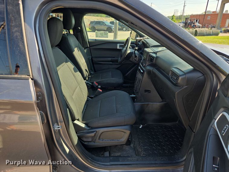 image for item EF1727 2021 Ford Explorer Police Interceptor SUV