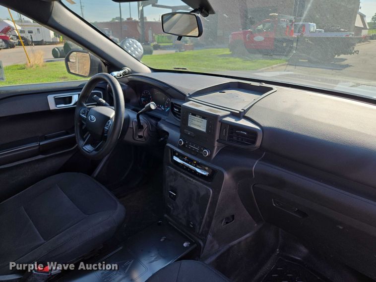image for item EF1727 2021 Ford Explorer Police Interceptor SUV