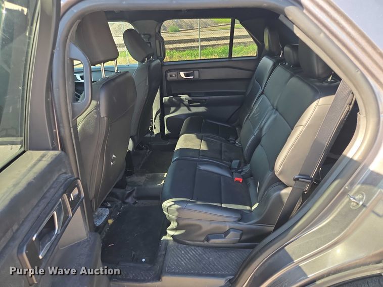 image for item EF1727 2021 Ford Explorer Police Interceptor SUV