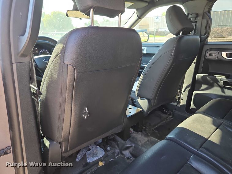 image for item EF1727 2021 Ford Explorer Police Interceptor SUV