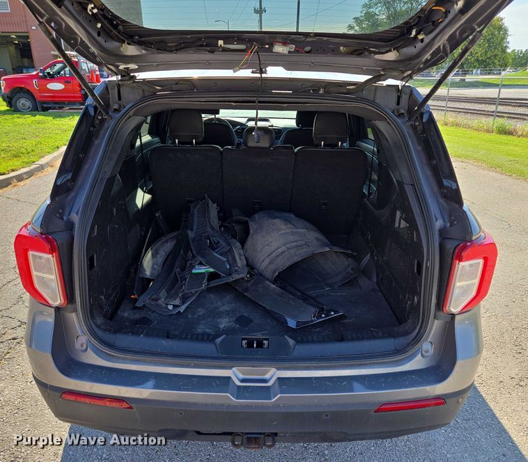 image for item EF1727 2021 Ford Explorer Police Interceptor SUV