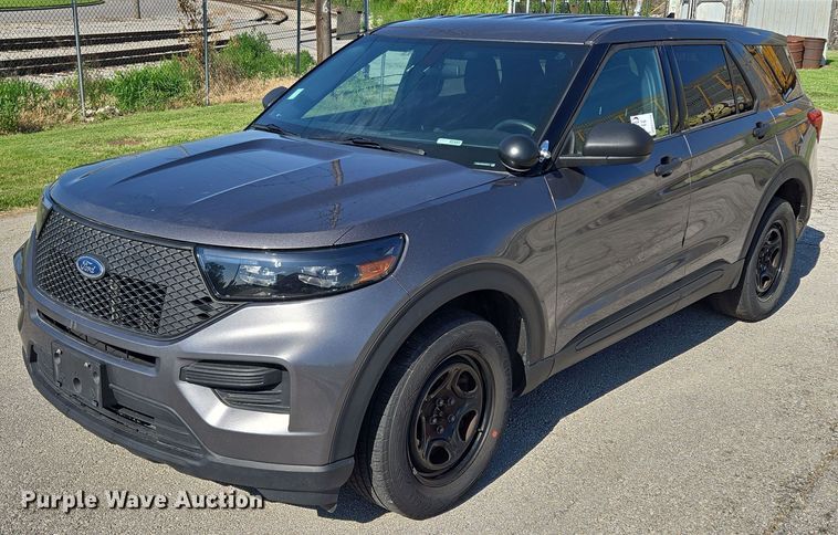 image for item EF1728 2020 Ford Explorer Police Interceptor SUV