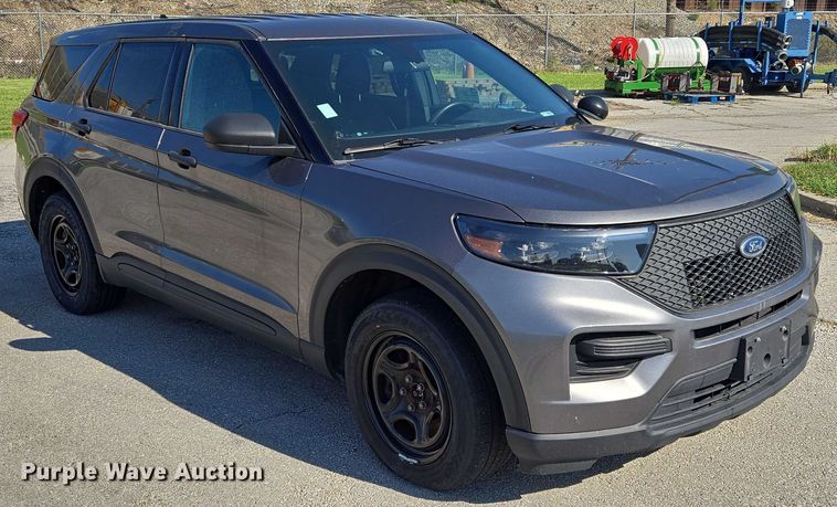 image for item EF1728 2020 Ford Explorer Police Interceptor SUV