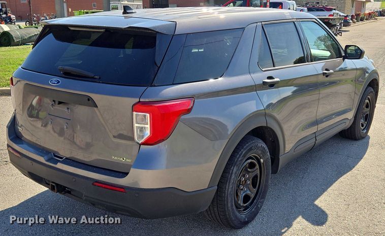 image for item EF1728 2020 Ford Explorer Police Interceptor SUV
