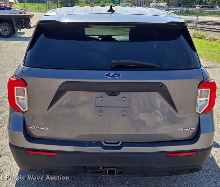 image for item EF1728 2020 Ford Explorer Police Interceptor SUV