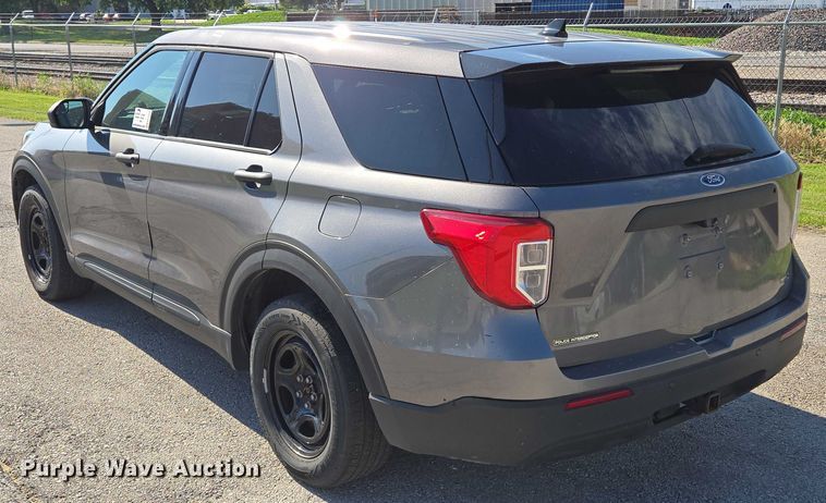 image for item EF1728 2020 Ford Explorer Police Interceptor SUV
