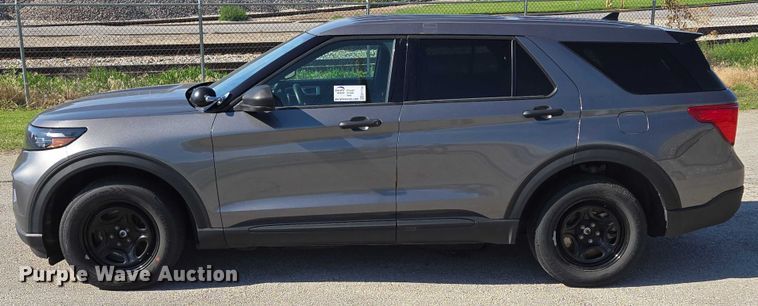 image for item EF1728 2020 Ford Explorer Police Interceptor SUV