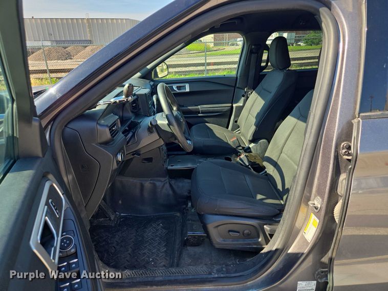 image for item EF1728 2020 Ford Explorer Police Interceptor SUV