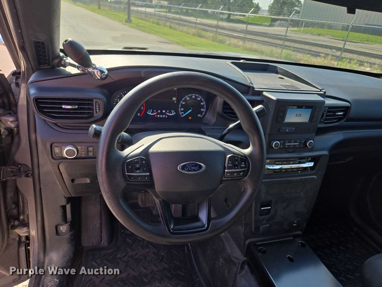 image for item EF1728 2020 Ford Explorer Police Interceptor SUV