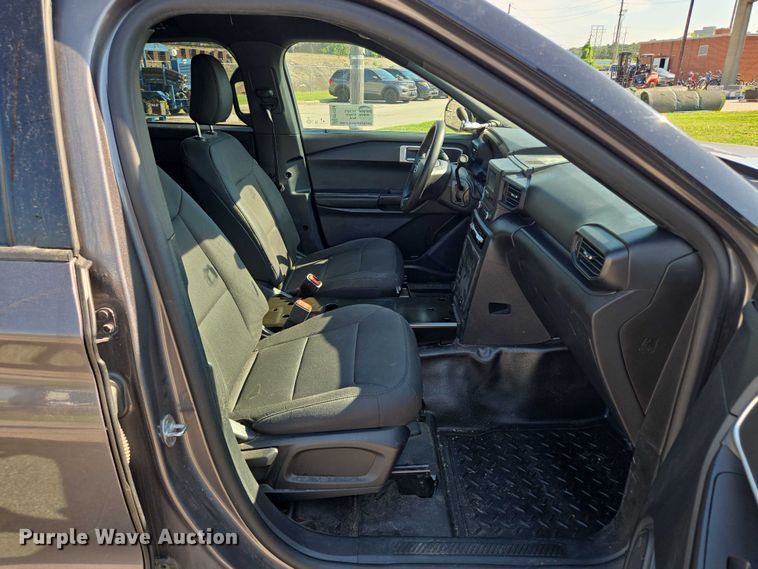 image for item EF1728 2020 Ford Explorer Police Interceptor SUV