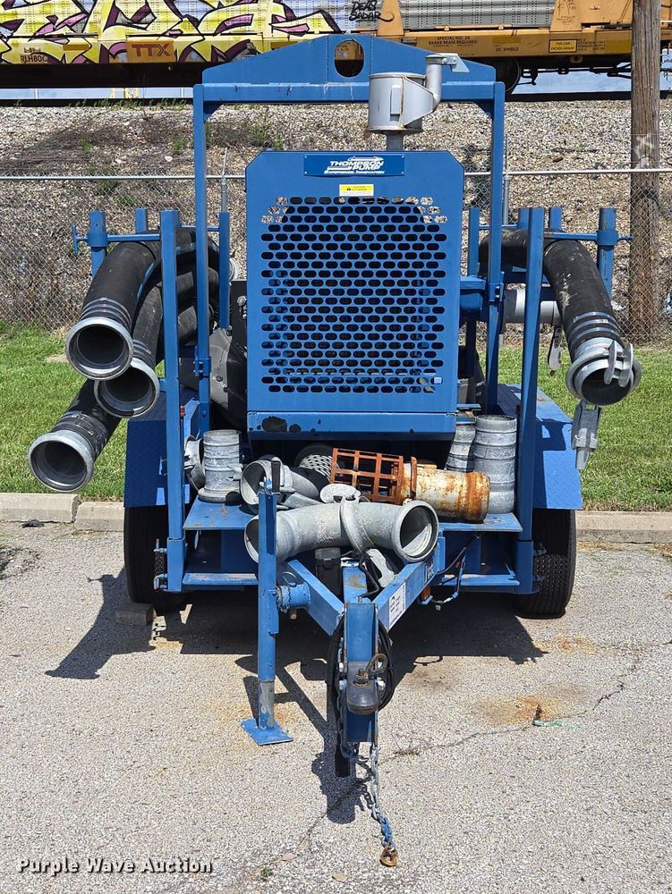 image for item EF1729 2005 Thompson pump trailer