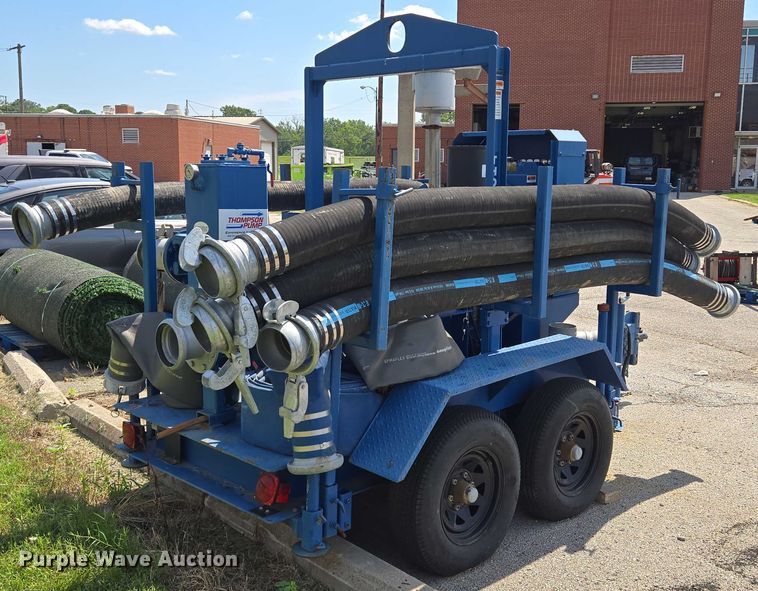 image for item EF1729 2005 Thompson pump trailer