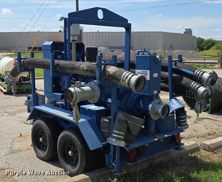 image for item EF1729 2005 Thompson pump trailer
