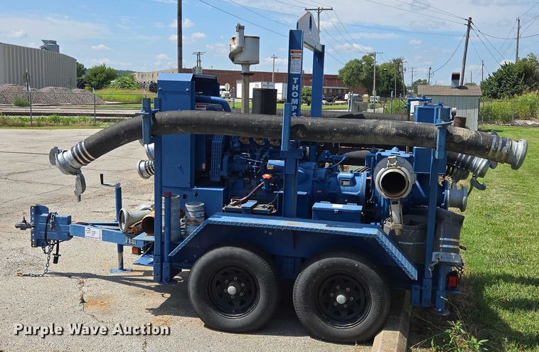 image for item EF1729 2005 Thompson pump trailer