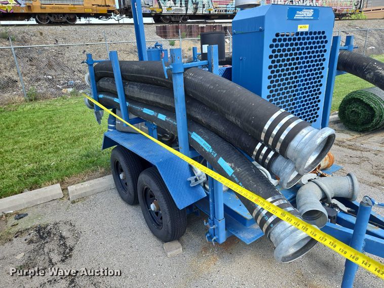 image for item EF1729 2005 Thompson pump trailer