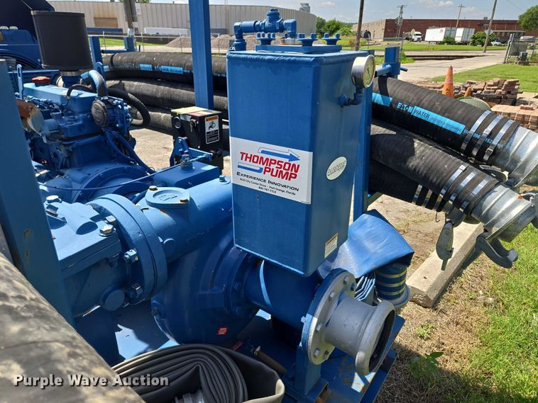 image for item EF1729 2005 Thompson pump trailer