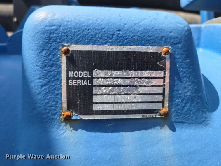 image for item EF1729 2005 Thompson pump trailer