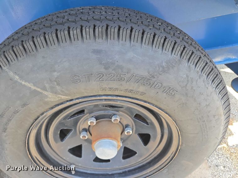 image for item EF1729 2005 Thompson pump trailer