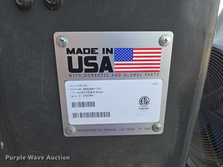 image for item EF1732 (2) portacool jetstream 250 fans