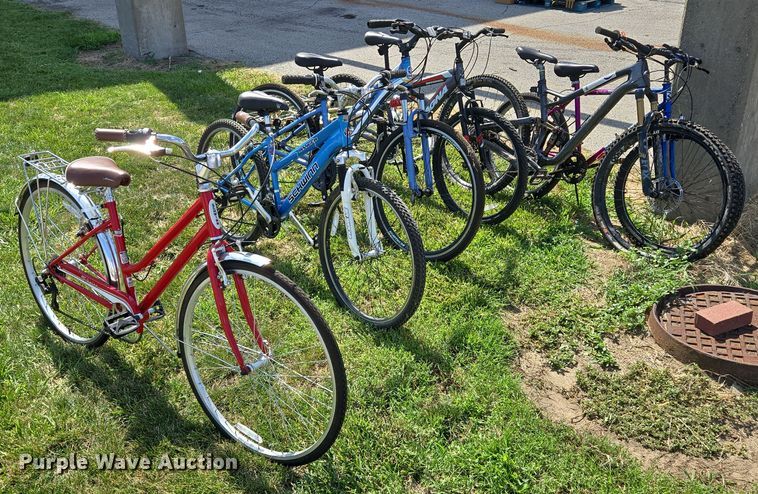 image for item EF1746 (7) bicycles 