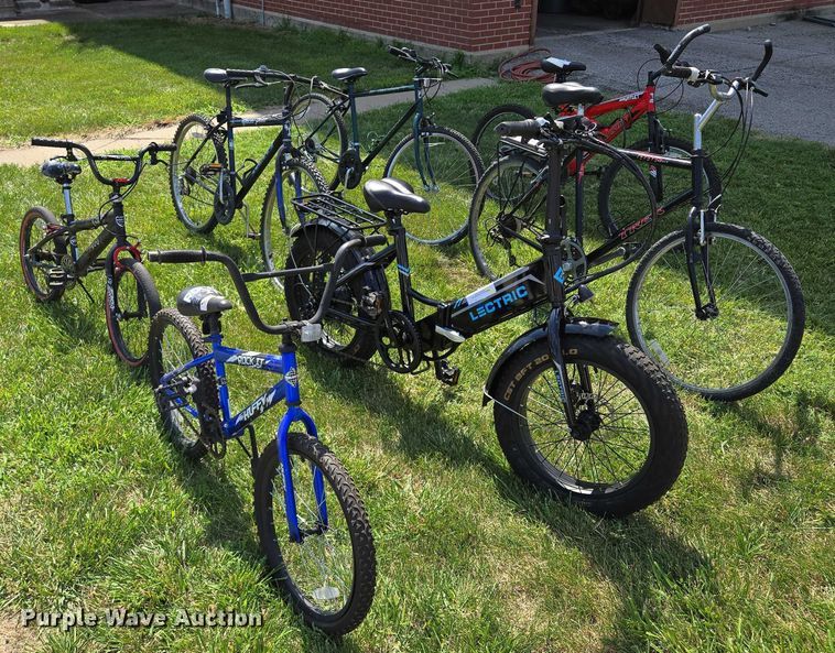 image for item EF1747 7 bicycles